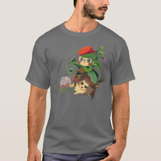 Un T-shirt d'illustration plein de charme et d'ima