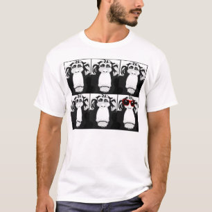 Un T-shirt drôle de singe cool
