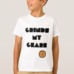 Un t-shirt enfant drôle dit "mouille mes engrenage