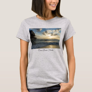 Un T-shirt glorieux le matin de la plage