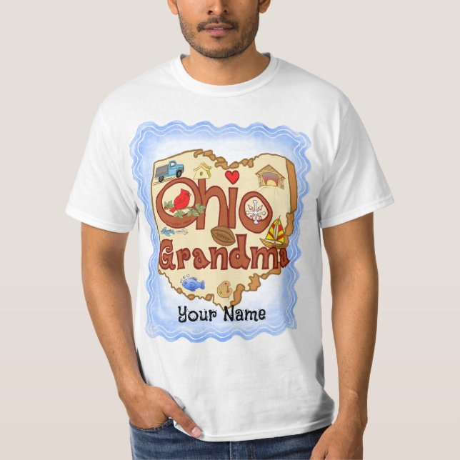 Un T-shirt grand-mère de l'Ohio (Devant)