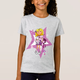 Un t-shirt graphique illustré par un cadeau fémi