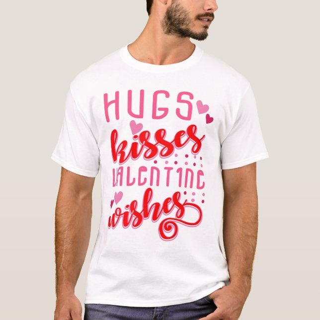 Un T-shirt Homme Avec La Peine D'Amusement Valenti (Devant)