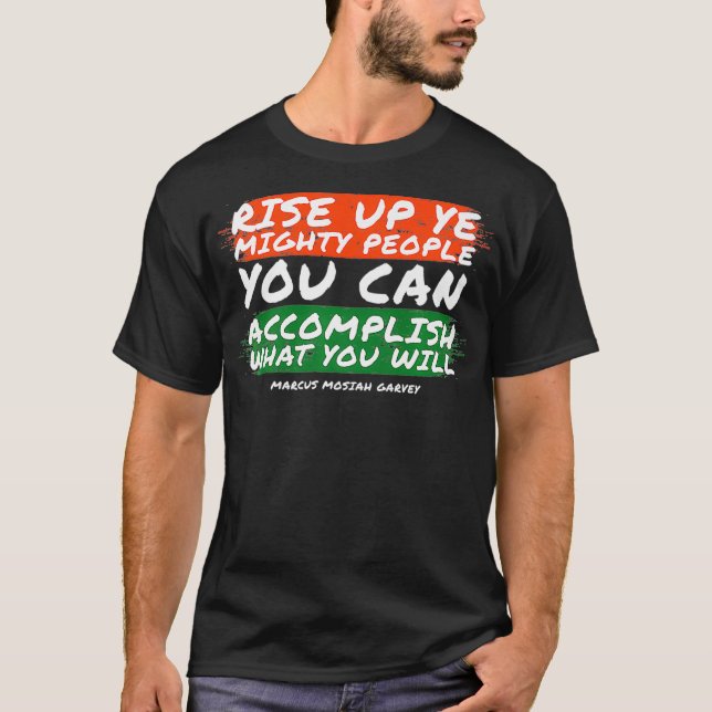 Un t-shirt inspiré par l'Amérique africaine pour l (Devant)