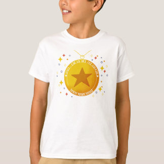 Un T-shirt médaillé d'or pour mon parcours d'appre