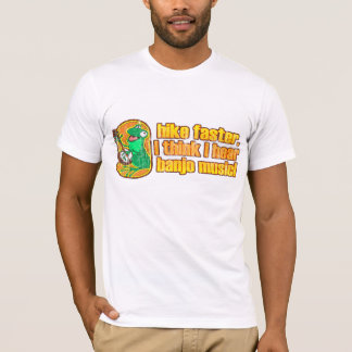 Un T-shirt plus rapide de grenouille de hausse