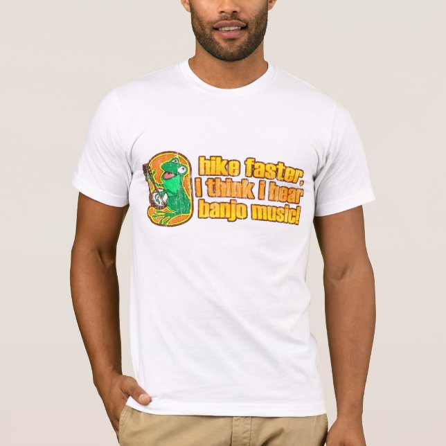 Un T-shirt plus rapide de grenouille de hausse (Devant)