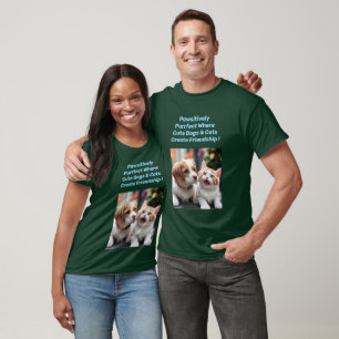 Un T-Shirt Pour Chien Et Chat À Usage Pawsitif.