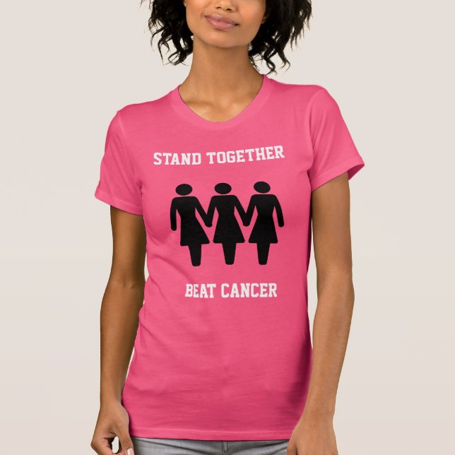 Un T-shirt pour combattre le cancer (Devant)