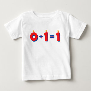Un T-Shirt Rouge pour le 1er Anniversaire de Bébé