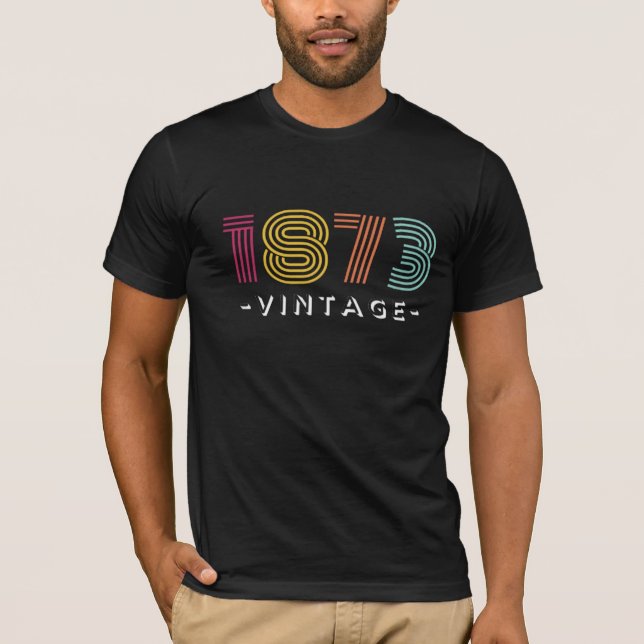 Un t-shirt vintage 1873 (Devant)