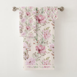 Un tableau floral & feuille en Motif sans couture