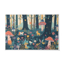 Un tapis forestier