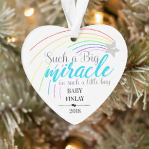 Un tel miracle dans un si petit garçon