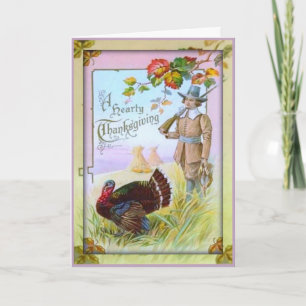 Un Thanksgiving Coeur - Carte Thanksgiving