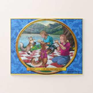 Un thé avec le puzzle de Frieda