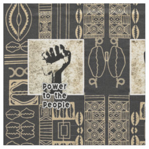Un tissu tribal de la jungle Abstraite et africain