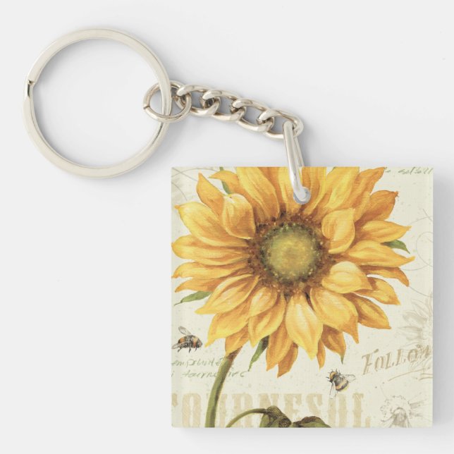 Un tournesol jaune (Devant)