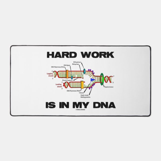 Un Travail Dur Est Dans Mon Humour De Biologie Mol (Recto)
