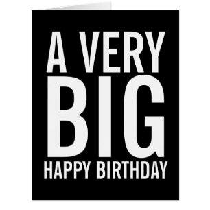 Un très grand anniversaire heureux