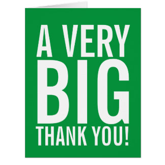 Un très grand Merci