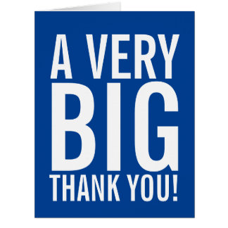 Un très grand Merci