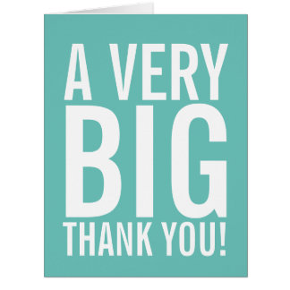 Un très grand Merci