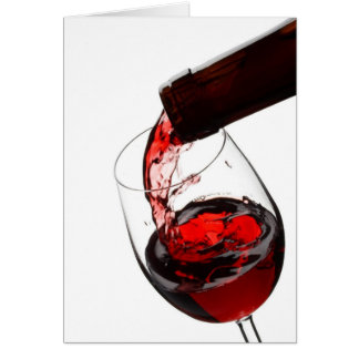 Un verre de vin rouge