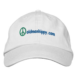Un vieil homme brodé Casquette hippie