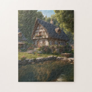 Un village secret : Maison près du Puzzle Magical