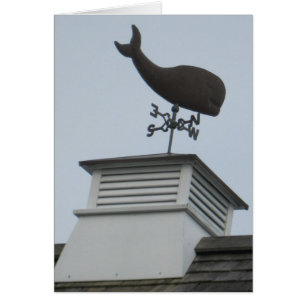"Un Weathervane de baleine "