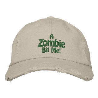 Un Zombie Me Bit ! Casquette en pierre détendu