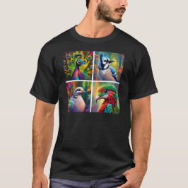 Una diseño con 4 aves T-Shirt
