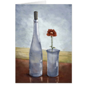 Una Flor/A Blume. Karte