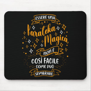 Una Karateka Magica Regala Mousepad