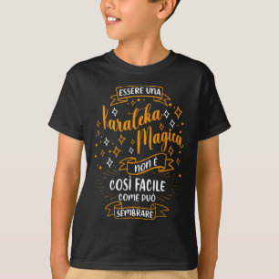 Una Karateka Magica Regala T-Shirt