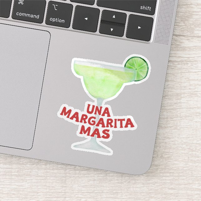 Una Margarita Más, One more Margarita Cocktail Aufkleber (Detail)