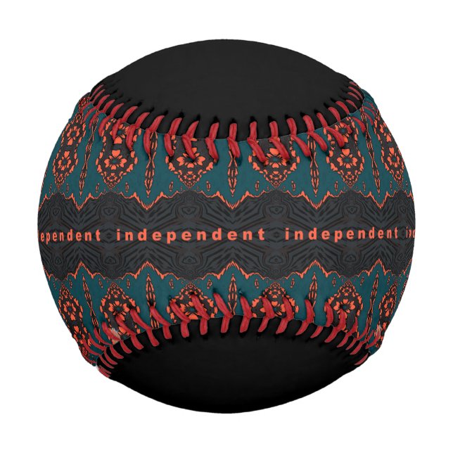 Unabhängig und stolz baseball (Vorderseite)