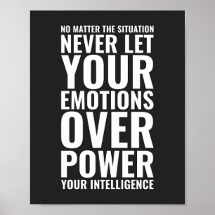 Unabhängig von der Situation   Motivierend Angebot Poster