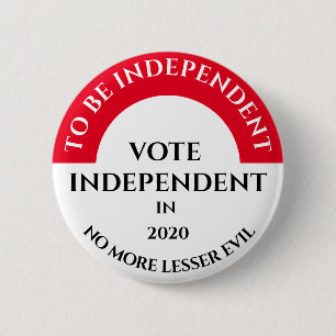 Unabhängige Abstimmung 2020 Button