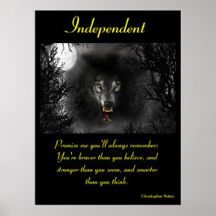 Unabhängige Poster Tier 27