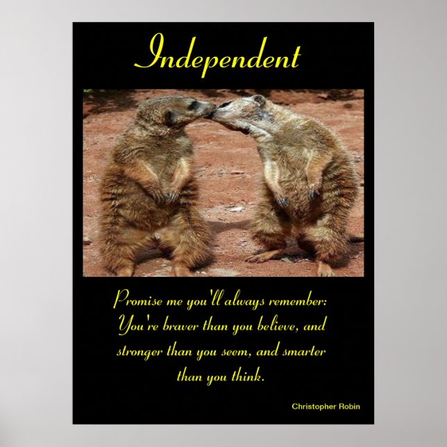 Unabhängige Poster Tier 4 (Vorne)