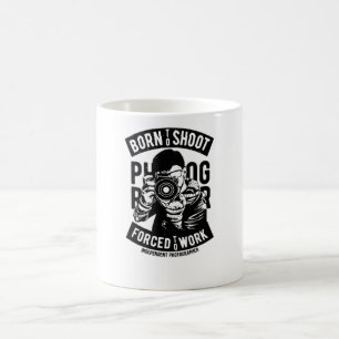 Unabhängiger Fotograf Kaffeetasse