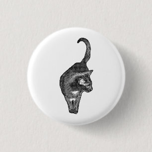Unabhängiger Katzenschmuck Button