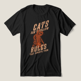 Unabhängiges Cat Lover - Rebellige Katzenquote Tri-Blend Shirt