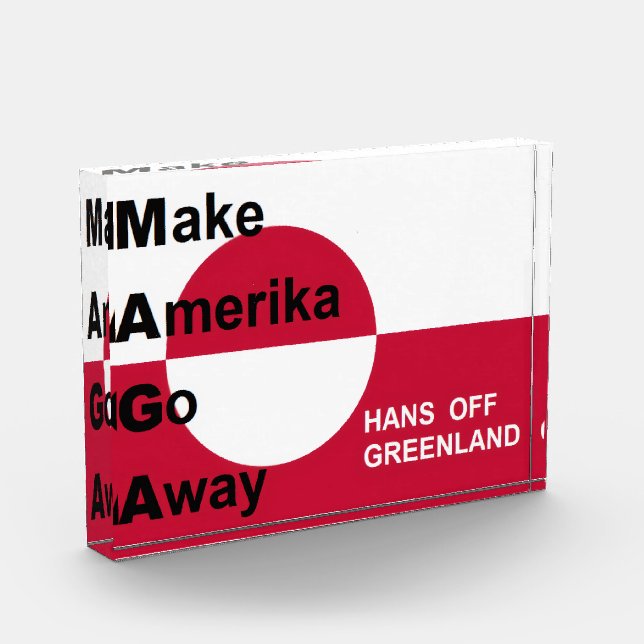 Unabhängiges Grönland Fotoblock (Links)