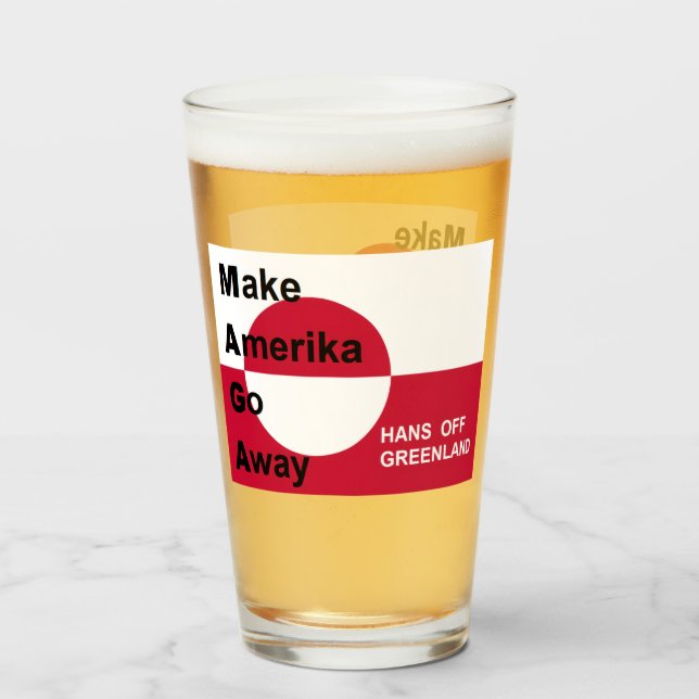 Unabhängiges Grönland Glas (Vorne (Gefüllt))