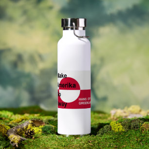 Unabhängiges Grönland Trinkflasche