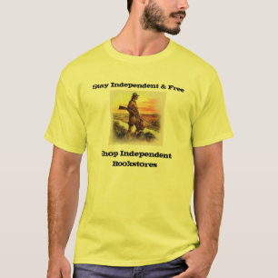 unabhängiges u. freies Buchhandlungs-T-Shirt T-Shirt