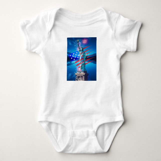 UNABHÄNGIGKEIT BABY STRAMPLER (Vorderseite)